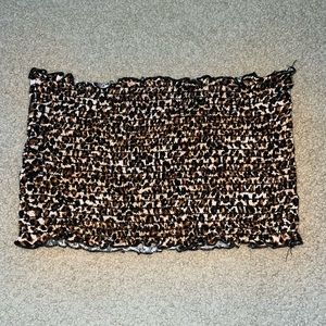 Cheetah Tube top